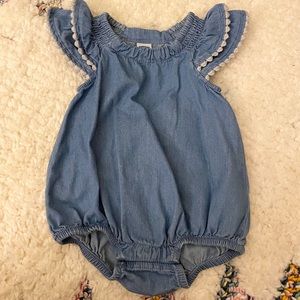 Old Navy Baby Pom Pom Onesie